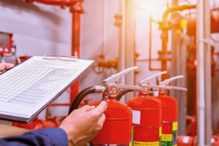 How often do fire extinguishers need to be inspected