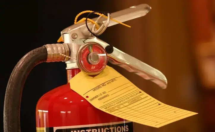 How often should a fire extinguisher be inspected NFPA 10