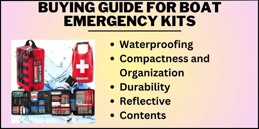 Buying Guide for Boat Emergency Kits