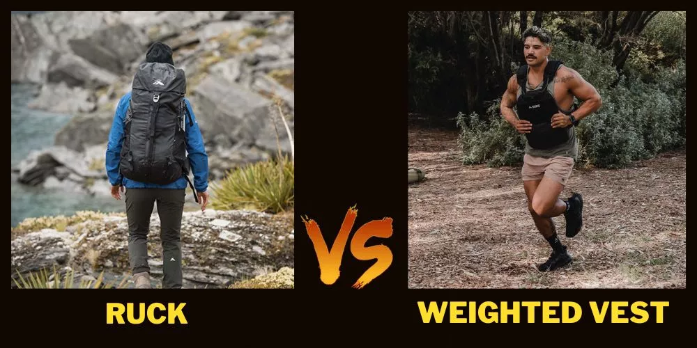 Ruck vs weighted vest (detailed comparison)