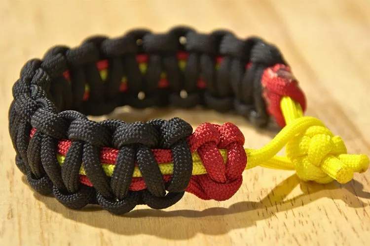 Composition and Construction of Paracord Bracelets